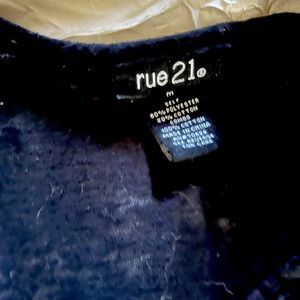 Rue 21 tank top with lace skull